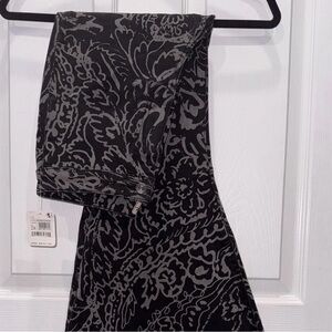 Free People Black and Gray Flare Jeans